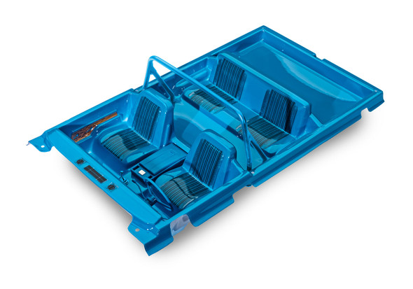Traxxas 9114-BLUE Blazer Blue Interior Kit for TRX-4