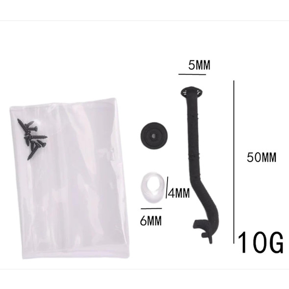 GPM Wading Pipe Throat High Inlet Dust Collector for Traxxas 1:18 TRX4M Defender