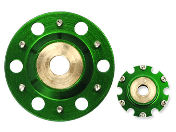 Microheli Aluminum Auto-Rotation Hub GREEN for MH-130X367/X Blade 130X