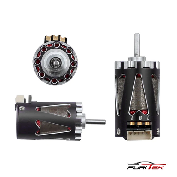 Furitek Hellfire 1410 3500KV Sensored Brushless Motor - Black Color