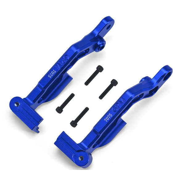 GPM Aluminum 7075 Rear Body Post Fixed Mount Blue for Arrma 1/7 Infraction / Limitless