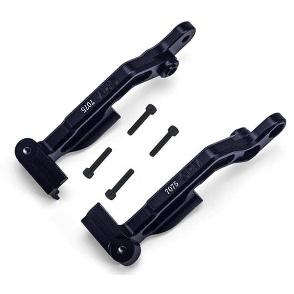 GPM Alum 7075 Rear Body Post Fixed Mount Black for Arrma 1/7 Infraction/Limitless