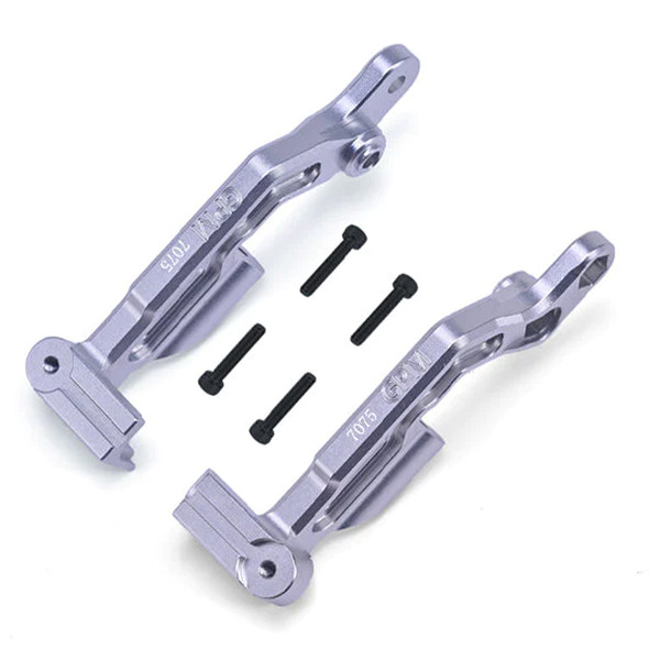 GPM Alum 7075 Rear Body Post Fixed Mount Silver for Arrma 1/7 Infraction/Limitless