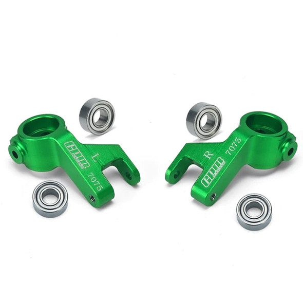 GPM Aluminum 7075 Front Steering Block Green for Arrma 1/10 GORGON 4X2 Mega GPM Aluminum 7075 Front Steering Block Green for Arrma 1/10 GORGON 4X2 Mega