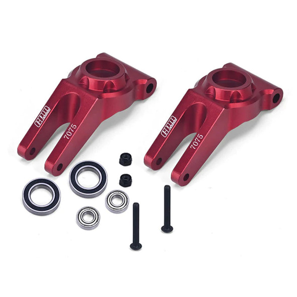 GPM Aluminum 7075 Rear Hub Red for Arrma 1/10 Gorgon / Senton / Vorteks