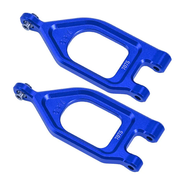 GPM Aluminum 7075 Front Upper Suspension Arms Blue for Arrma 1/10 GORGON 4X2