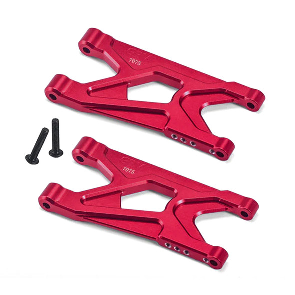 GPM Aluminum 7075 Rear Suspension Arms Red for Arrma 1/10 GORGON 4X2 Mega GPM Aluminum 7075 Rear Suspension Arms Red for Arrma 1/10 GORGON 4X2 Mega