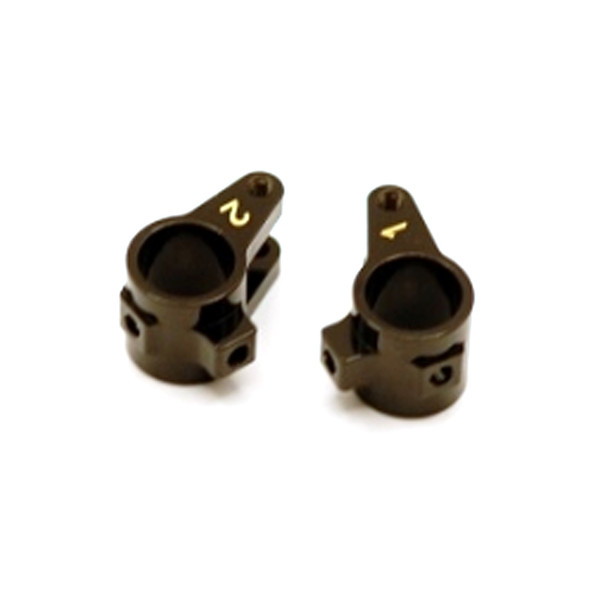 STRC STA232071-2BR Brass Rear Axle Link Mount Black (2) for Axial SCX10 Pro 4x4