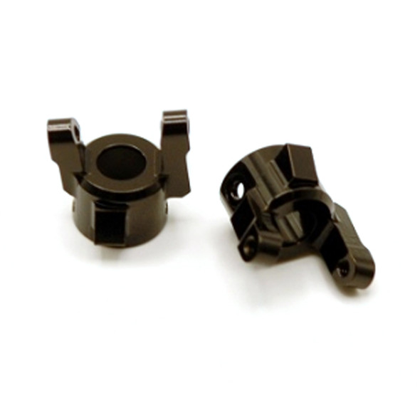 STRC STA232073BR Brass Front C-Hub Carriers Black for Axial SCX10 Pro 4x4
