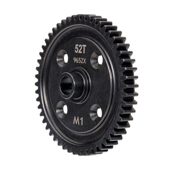 Traxxas 9652X Hardened Steel 52T Mod 1 (1.0-Metric Pitch) Spur Gear for Sledge