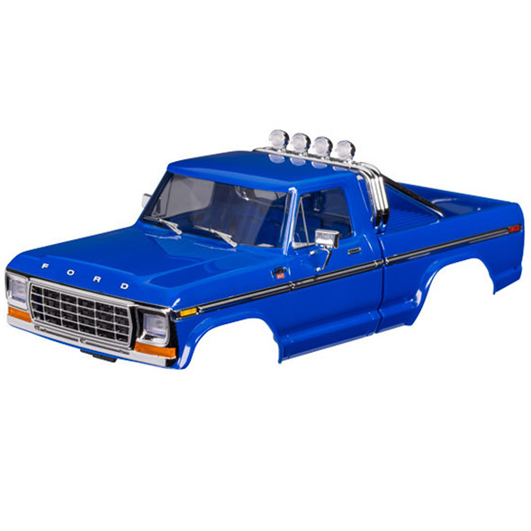 Traxxas 9812-BLUE Complete Blue Body for TRX-4M 1/18 1979 Ford F-150