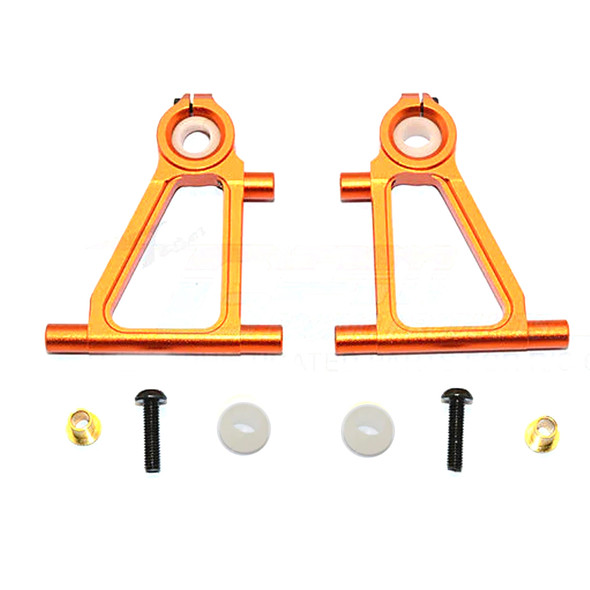 GPM Racing Aluminum Front Lower Arm Set Orange for Tamiya TT-01