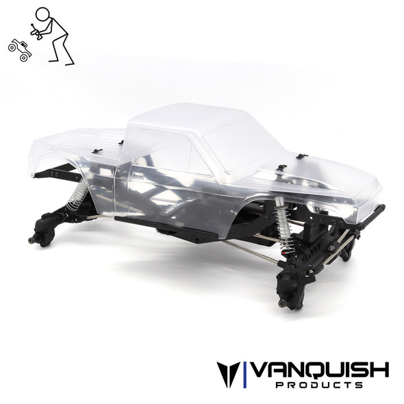 Vanquish VPS10409 1/10 Stance Competition Rock Crawler Clear Body