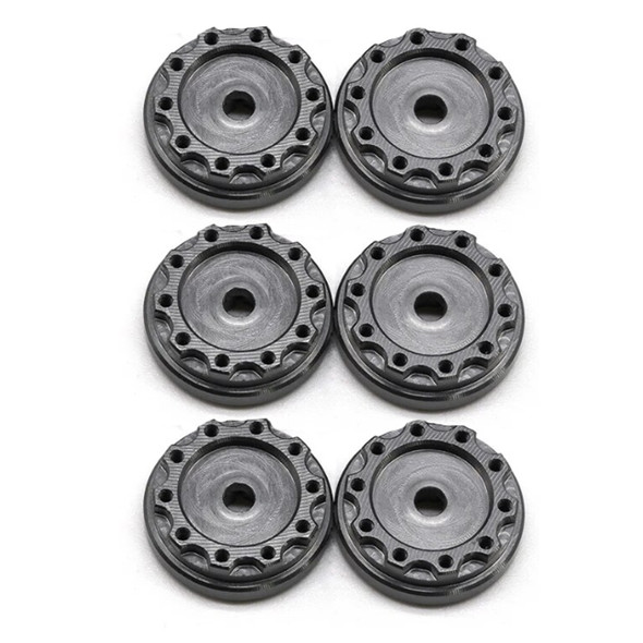 Orlandoo Hunter Wheel Flange (6) Black for OH32T01 1/32 Scania R650 Semi Truck