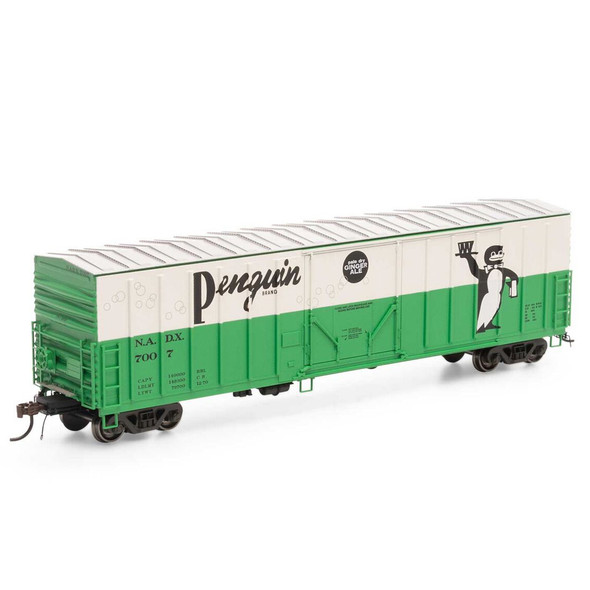 Athearn ATH18447 50' NACC Box Car - Penguin Ginger Ale #7007 HO Scale