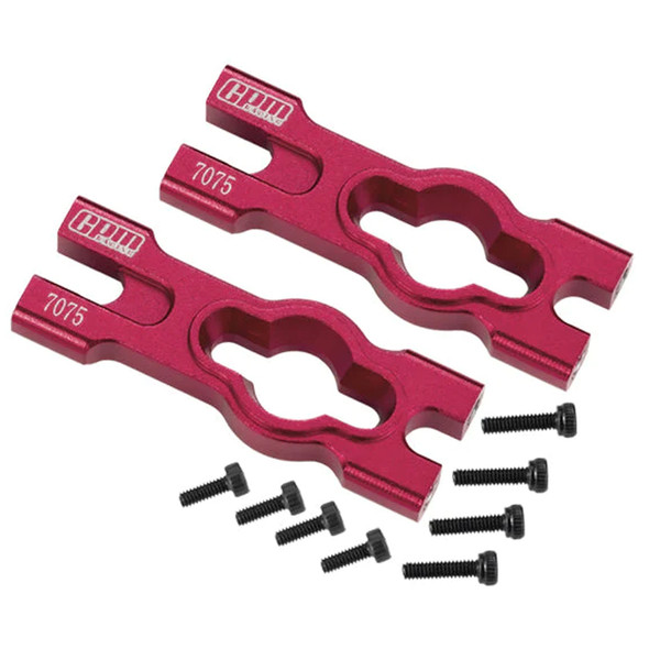 GPM Aluminum 7075 Body Mount Cross Bar Red for Losi 1/18 Mini LMT