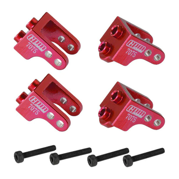 GPM Racing Aluminum 7075 Upper Shock Mount Red for Losi 1/18 Mini LMT