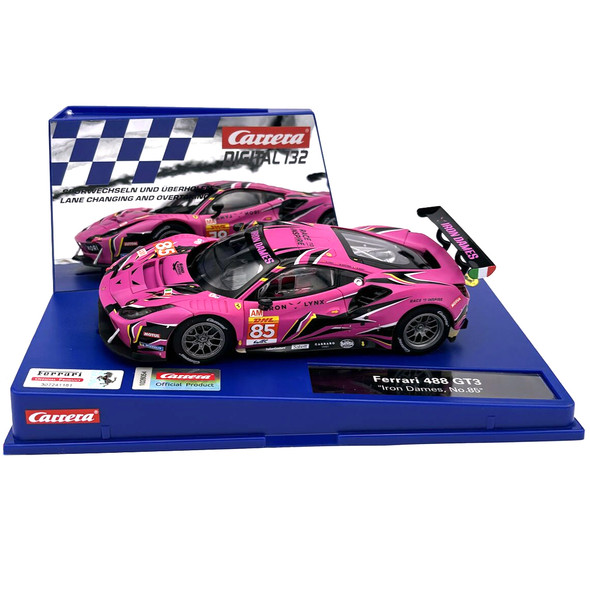 Carrera Digital 31081 Ferrari 488 GT3 ''Iron Dames No.85“ 1/32 Slot Car