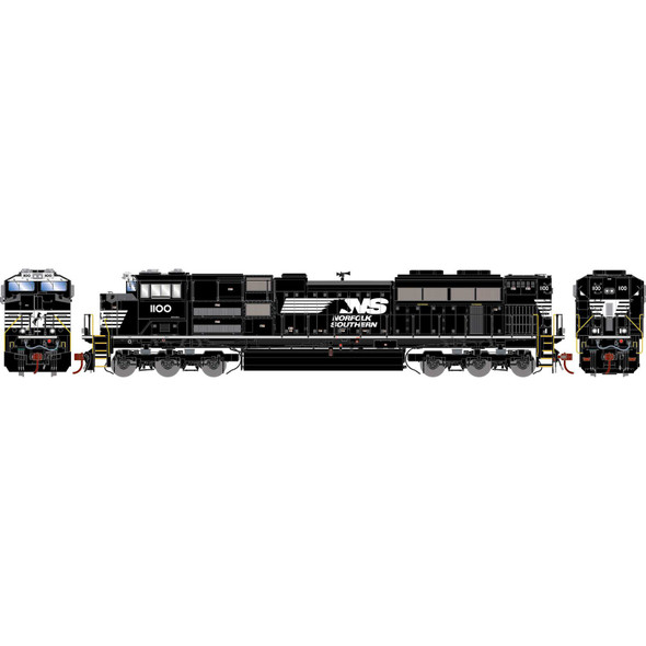Athearrn ATHG75837 SD70ACe Norfolk Southern #1100 Locomotive w/DCC & Sound HO Scale