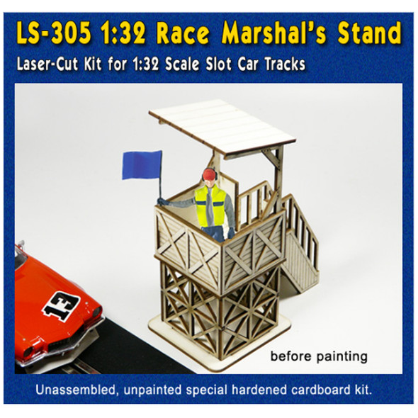 PROSES LS-305 Race Marshal's Stand for 1:32 Scale Slot Car Tracks