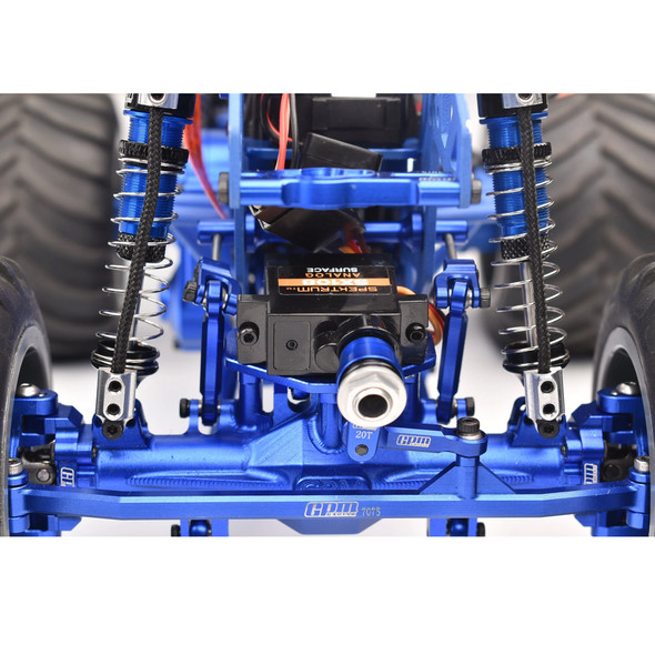 GPM Aluminum 7075 Front & Rear Sway Bar Set Red for Losi 1/18 Mini LMT