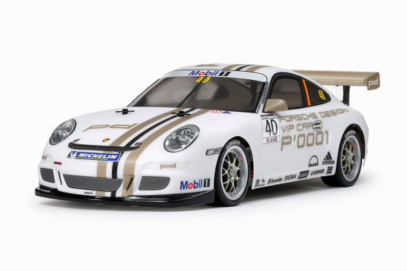 Tamiya 47429-60A RC 1/10 Porsche 911 GT3 Cup TT-01 4WD On-Road Racing Car Kit