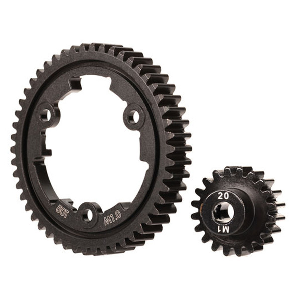 Traxxas 6450 50T Spur Gear & 20T Pinion Gear Combo for XRT