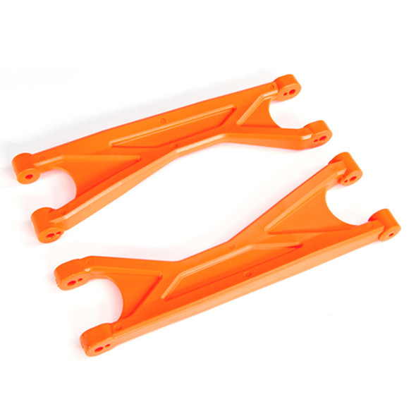 Traxxas 7829T Heavy-Duty Front or Rear Upper Suspension Arms (2) Orange for X-Maxx