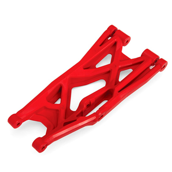Traxxas 7830R Heavy-Duty F/R Lower Right Suspension Arms (1) Red for X-Maxx