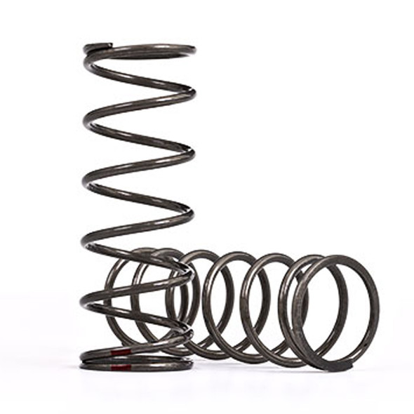 Traxxas 7850 Medium-Length GTX Shock Springs (5.059-Rate Red Stripe) (2) for XRT