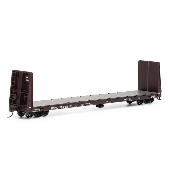 Athearn ATH17227 60' Bulkhead Flat Car - Northwestern Oklahoma # 725333 HO Scale