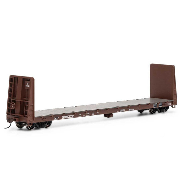 Athearn ATH17233 60' Bulkhead Flat Car - Southern Pacific #509322 HO Scale