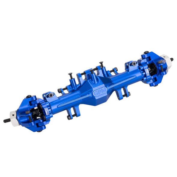 GPM Alum 7075 Quick Release Front Axle Housing Kit Blue for Losi 1/18 Mini LMT