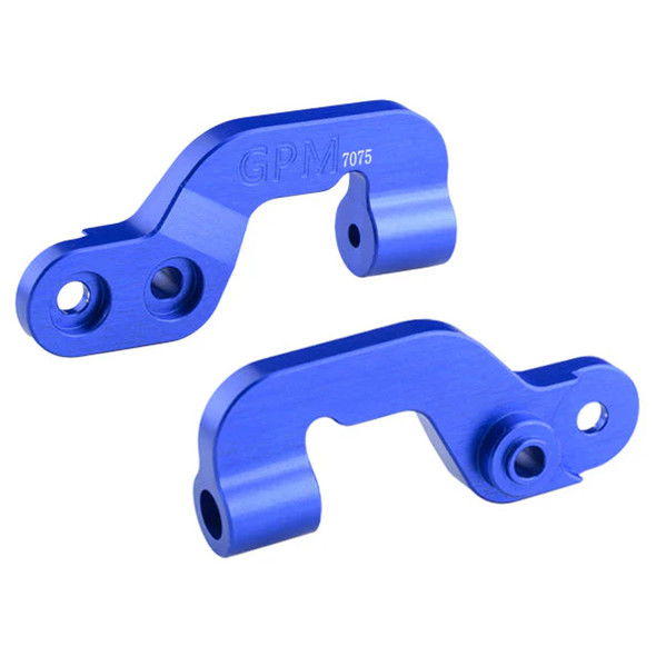 GPM Aluminum 7075 Rear Brace Mount Set Blue for Arrma 1/7 Mojave / Big Rock