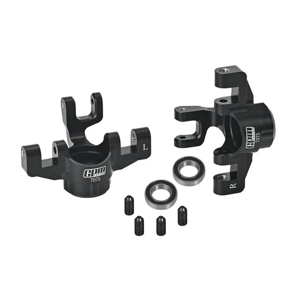 GPM Aluminum 7075 Front Steering Block Black for Arrma 1/8 4WD MOJAVE