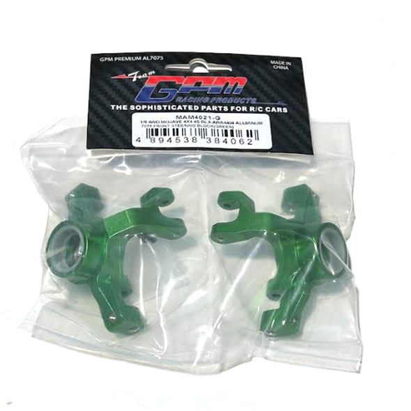 GPM Aluminum 7075 Front Steering Block Green for Arrma 1/8 4WD MOJAVE GPM Aluminum 7075 Front Steering Block Green for Arrma 1/8 4WD MOJAVE