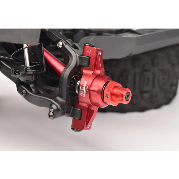 GPM Aluminum 7075 Front Steering Block Red for Arrma 1/8 4WD MOJAVE GPM Aluminum 7075 Front Steering Block Red for Arrma 1/8 4WD MOJAVE