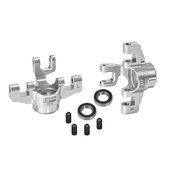 GPM Aluminum 7075 Front Steering Block Silver for Arrma 1/8 4WD MOJAVE GPM Aluminum 7075 Front Steering Block Silver for Arrma 1/8 4WD MOJAVE