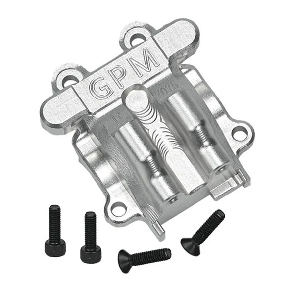 GPM Racing Aluminum 7075 Front Diff Cover Silver for Arrma 1/18 Granite Grom