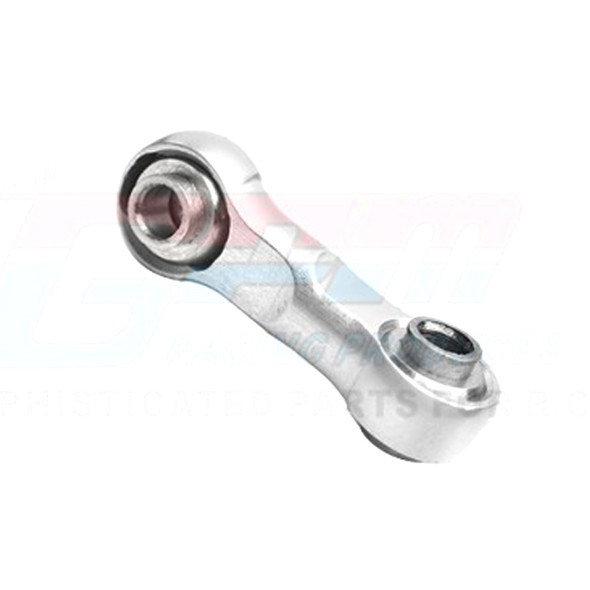 GPM Aluminum Alloy Steering Drag Link Silver for Arrma 1/18 Granite Grom