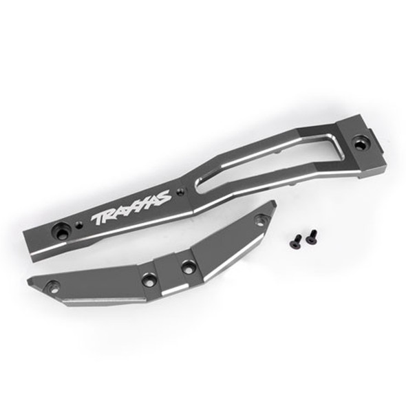 Traxxas 10221-GRAY HD Aluminum Front Chassis Brace Gray for Maxx Slash