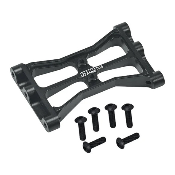 GPM Racing Aluminum 7075 Rear Chassis Crossmember Black for TRX-4 / TRX-6