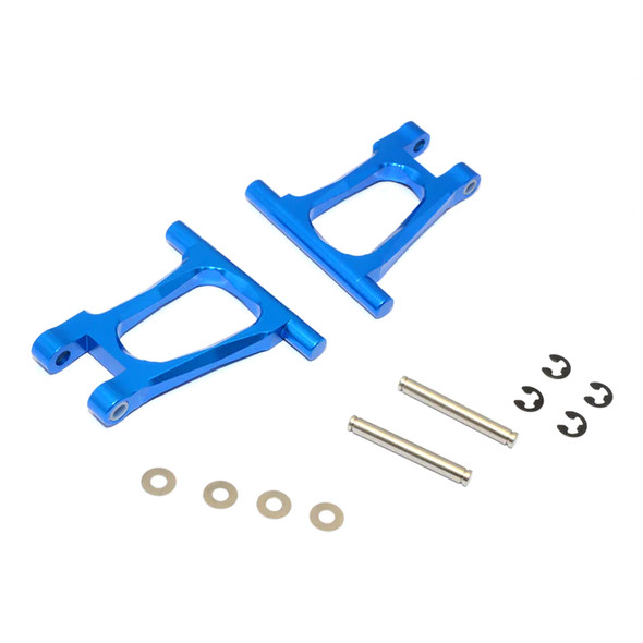GPM Racing Aluminum Rear Upper Arm Set Blue for Tamiya TT-01