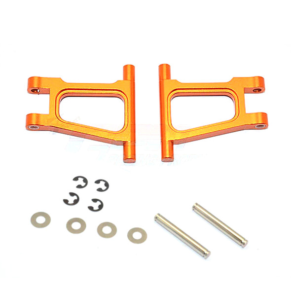 GPM Racing Aluminum Rear Upper Arm Set Orange for Tamiya TT-01