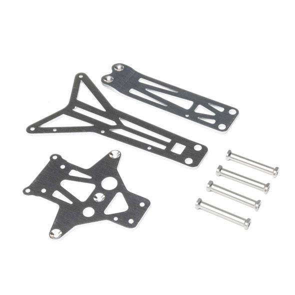 Losi LOS230105 Top Chassis Brace & Standoffs, Front/Rear for 1/10 RZR Rey Losi LOS230105 Top Chassis Brace & Standoffs, Front/Rear for 1/10 RZR Rey