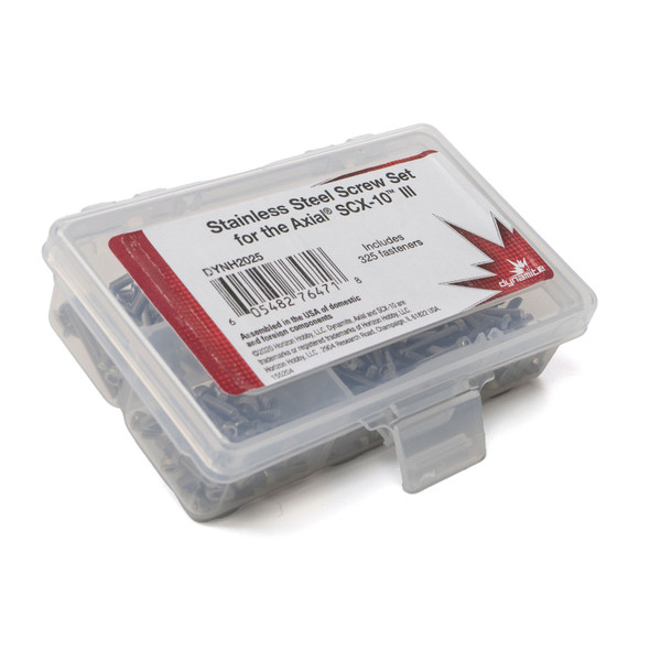Dynamite DYNH2025 Stainless Steel Screw Set for Axial SCX10 III