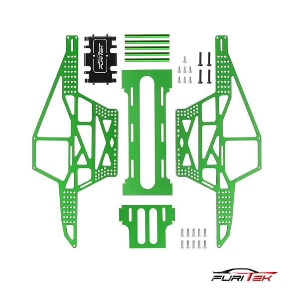 Furitek FUR-2143 Aluminum Frame Green for Rampart 1/24