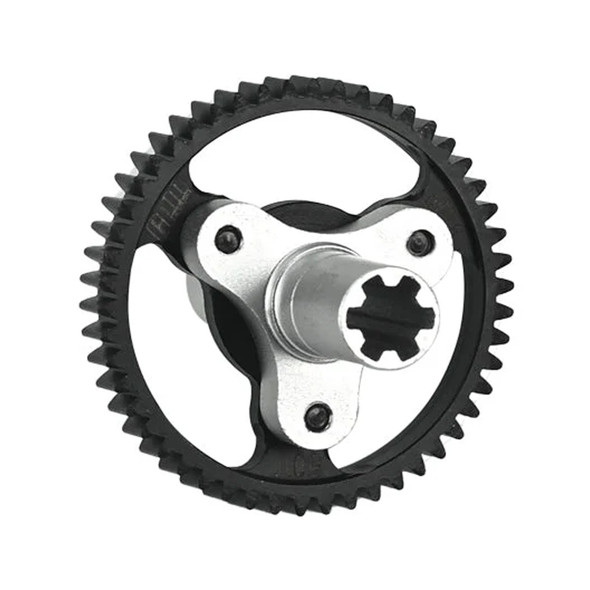 GPM Medium Carbon Steel 50T Spur Gear 0.8 Module 32 Pitch Silver for Arrma Models GPM Medium Carbon Steel 50T Spur Gear 0.8 Module 32 Pitch Silver for Arrma Models
