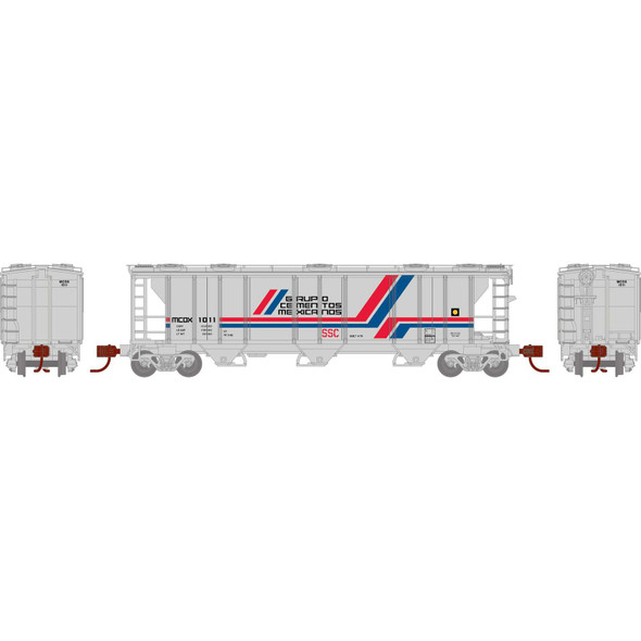 Athearn ATH28352 PS-2 2893 MCDX Covered Hopper # 1011 N Scale