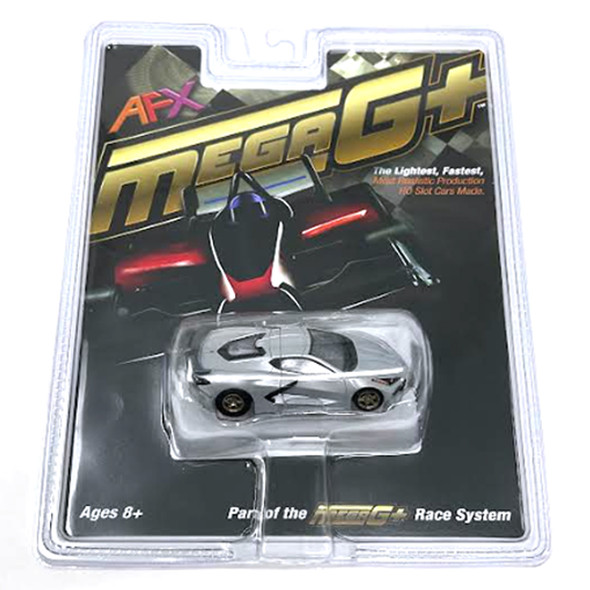 AFX 22095 Mega-G+ Corvette C8 Ceramic Matrix Metallic HO Slot Car